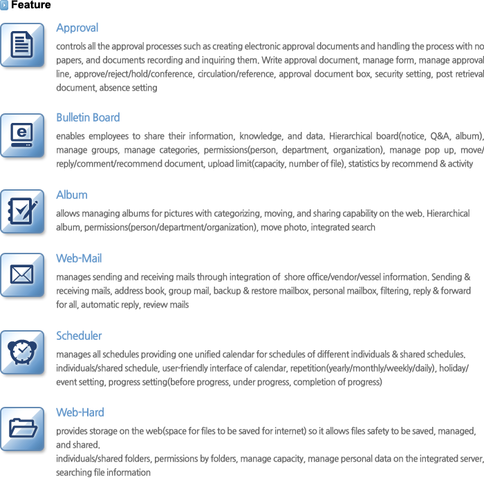 Marine Groupware, Marine Office Groupware